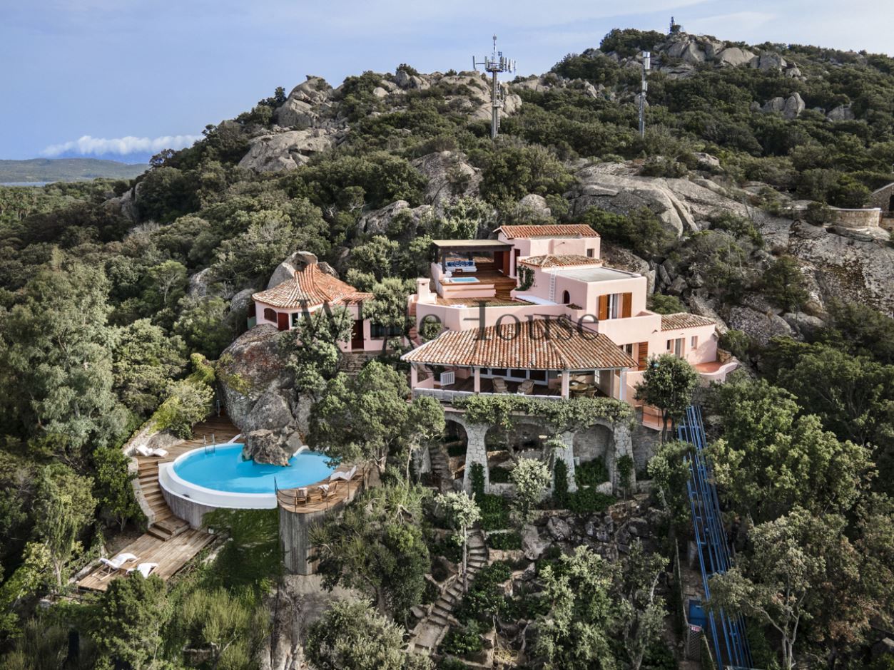 Villa Sa Licia drone view 